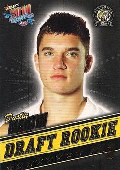 2010 Select AFL Champions - Draft Rookies #DR3 Dustin Martin Front